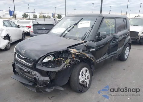 2013 Kia Soul из США, поврежденный, VIN KNDJT2A53D7610618